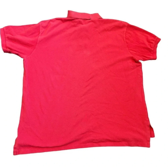 Polo Ralph Lauren Men's Red Watermelon Short Sleeve 2 Button Polo Shirt Size XL - Picture 2 of 5